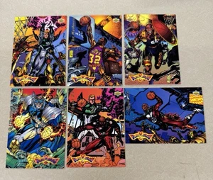 1993 Fanimation UD Jordan Bird Malone Aikman Mutombo 6 Cards - Picture 1 of 17