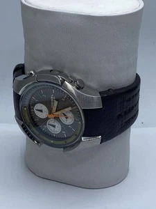 DIESEL Chrono Brown Dial 45mm WR 50m Men's Stainless Steel Watch - Picture 1 of 10