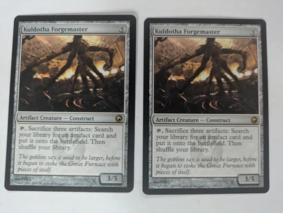 2 Kuldotha Forgemaster Scars of Mirrodin MTG NM Free shipping with tracking - Image 1 of 2