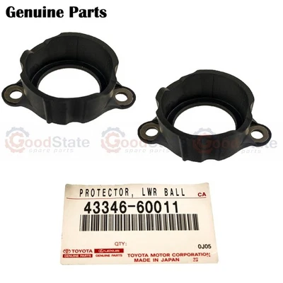 Genuine Toyota Prado 90 Series VZJ RZJ Front Lower Ball Joint Dust Cover x2 - Image 1 of 3