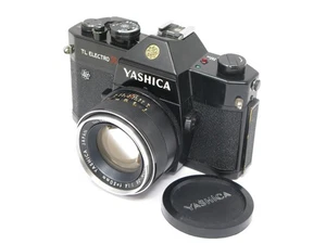 Yashica TL Electro X analoge 35 mm MF-Spiegelreflexkamera mit 50 mm f1,4 Objektiv - bitte lesen! - Bild 1 von 14