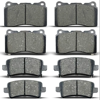 Front and Rear Ceramic Brake Pads for Cadillac XTS 2013 2014 2015 2016 2017-2019 - Image 1 of 4