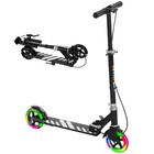 AIYAPLAY Scooter for Kids, Folding Kick Scooter w/ Adjustable Handle, Black