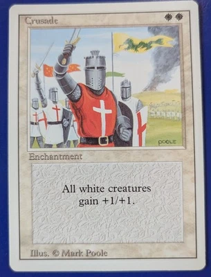 Magic the Gathering CRUS White Revised LP - Image 1 of 2