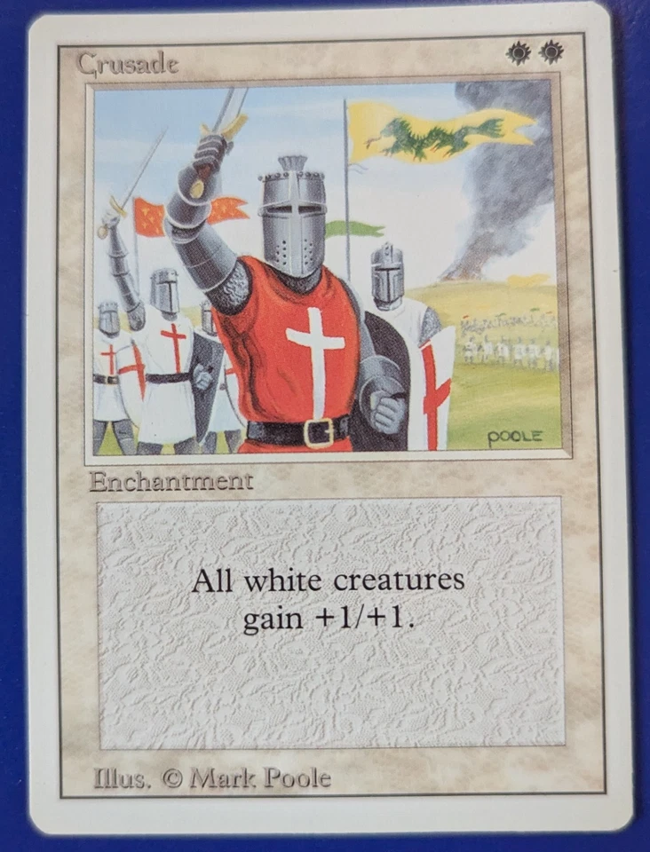 Magic the Gathering CRUS White Revised LP - Image 1 of 2
