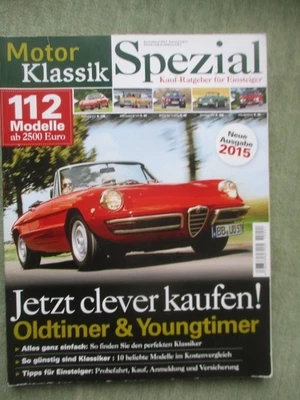 Motor klassik Spezial 2015 BMW 02, M3 E30,Facel Vega,Alpine,Audi,M1 E26,E9,T3,MG - Bild 1 von 4