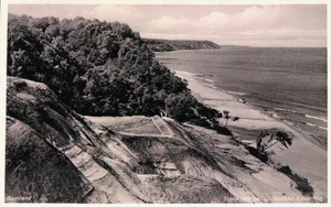 AK SAMLAND Ostseebad RAUSCHEN /KÖNIGSBERG Strand Steilküste, Gausupschlucht 30er - Bild 1 von 1