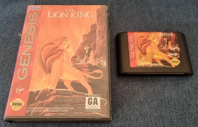 Sega Genesis Mega Drive Game The Lion King Boxed - Image 1 of 3