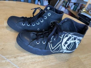 Converse All Star Chuck Taylor Peace Anarchy Uomo 5 Donna 7 Nero Unisex - Foto 1 di 11