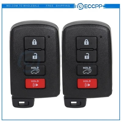 2 For Toyota RAV4 2013 2014 2015 2016 2017 2018 Remote Keyless Entry System - Image 1 of 4