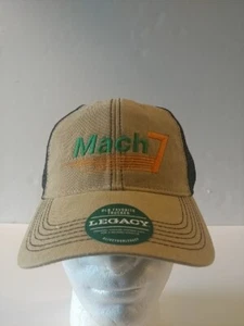 Mach 7 Mens LEGACY Mesh Trucker Snapback Cap Hat - Picture 1 of 13