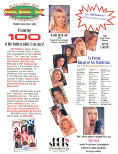 Hot Shots - sell sheet - Galaxy Of Sex Superstars - Picture 1 of 1