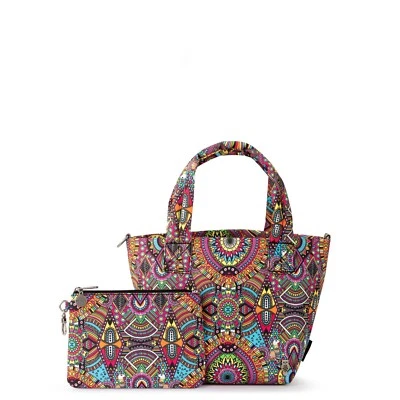 Nuevo con etiquetas Bolso de hombro pequeño The Sak Sakroots Culver y bolsa Rainbow Wanderlust Foto 1 de 4