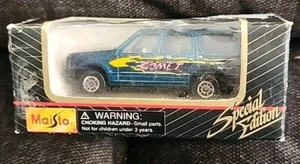 1991 MAISTO Ford Explorer Metallic TEAL Blue COMET Diecast New W/Worn Box - Picture 1 of 7