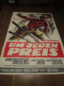 altes Filmplakat Indianer Western “Um jeden Preis i.O. Comanche 1956 Hollywood - Bild 1 von 7