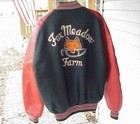 Delong Fox Meadow Farm Horse Training / Boarding Temperance MI  XL Jacket
