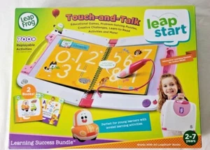 Leap Frog Touch and Talk Leap Start Set con 2 libros NUEVO rosa - Imagen 1 de 5