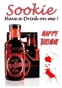 Tarjeta de Arte de Cumpleaños True Blood Sookie Bill Eric Vampiro PERSONALIZADA - Imagen 1 de 11