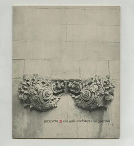 1959 Mathew Nowicki PERSPECTA 5 Yale Architecture Journal Edward Larabee Barnes - Picture 1 of 4
