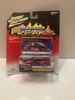 NEW 2004 Johnny Lightning Super Freaks '04 Mitsubishi Lancer Evolution 1:64 - Image 1 of 4
