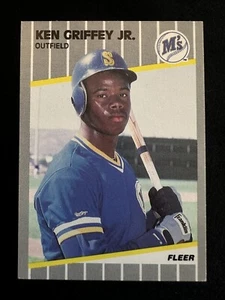 1989 Fleer Ken Griffey Jr. (#548) NM HOFer, Rookie Card ^GRUMPYBUCK^ - Picture 1 of 2
