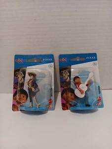 NUOVO Coco Disney Pixar Mini 2" Figure Set di 2 Cake Toppers Miguel & Hector Nuovo con scatola - Foto 1 di 5