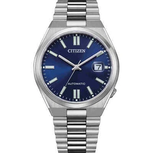 CITIZEN NJ0150-81L Mechanical Automatic Blue Dial Stainless Steel Men's Watch - Picture 1 of 7