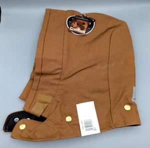 NEW Carhartt Arctic Quilt Lined Snap Hood A02 BRN Button Replacement Vintage NWT - Picture 1 of 6