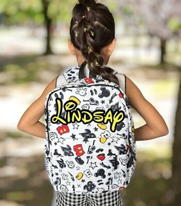 Personalized Disney Mickey & Minnie Backpack for Children - Picture 1 of 9