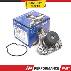 AISIN Water Pump for 96-00 Honda Civic Del Sol 1.6L SOHC D16Y D16Y5 D16Y7 D16Y8 - Picture 1 of 4