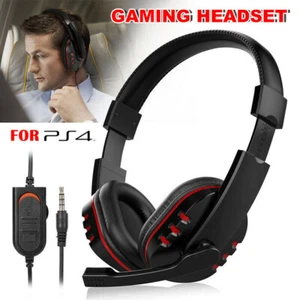 Gaming Headset Wired Headphones with Mic Fit For Xbox PS4 PS5 Nintendo Switch - Picture 1 of 14