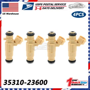 Inyector de combustible 4 piezas para Hyundai Tucson Kia Soul Spectra5 2,0 L 2,7 L 35310-23600 EE. UU. - Imagen 1 de 11