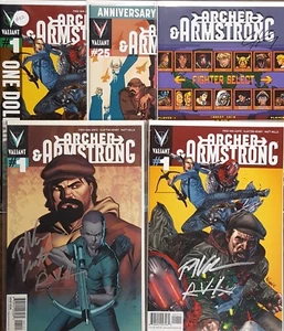 Archer & Armstrong (2012) #1-25 SIGNED!!! Venditti Henry Eisma Notarized WOS - Picture 1 of 21