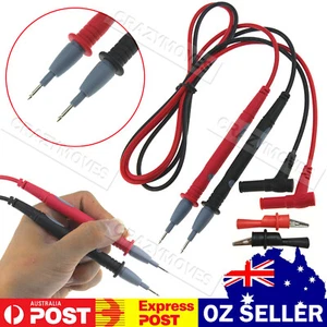1000V 20A Digital Multimeter Test Lead Cable Probe Pen PVC Test Lead - Picture 1 of 8