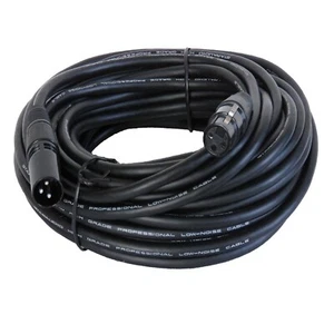 Cable macho de audio profesional de 50 ft a altavoz REAN 3 pines blindado cable XLR cable estéreo - Imagen 1 de 21