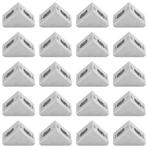 20Pcs 2020 Ángulo De Montaje en Esquina Aluminio 20 X 20 L Conector Soporte3882 - Imagen 1 de 7