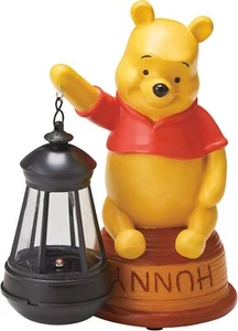 Disney Winnie the Pooh Figura Giardino Luce Solare Seto Artigianato SDD-2103 LED Giappone - Foto 1 di 1