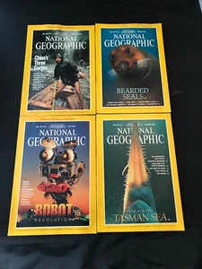 Lot of 4 National Geographic Magazines 1997 - Picture 1 of 1