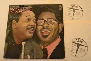 Diz and Roy Dizzy Gillespie Roy Eldridge Verve VG2-2524 2 LP WHITE LABEL PROMO - Picture 1 of 1