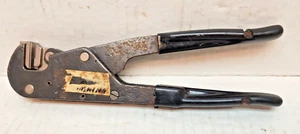 Thomas & Betts T&B WT-145A Shure Stake Hand Crimping Tool AWG 26-10 - Picture 1 of 11
