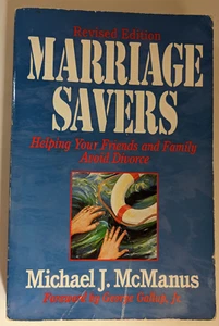 MARRIAGE SAVERS By Michael J. McManus, paperback, revised 1995 - Picture 1 of 3
