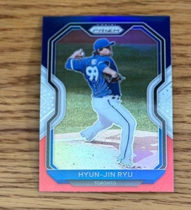 HYUN-JIN RYU 2021 Panini Prizm #233 Tier III Red White & Blue Prizm - Picture 1 of 2