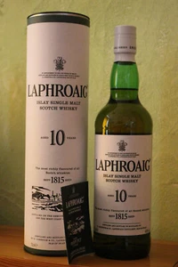 Laphroaig 10 Single Malt Whisky / 40 % Vol. / 0,7 Liter - Bild 1 von 1
