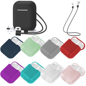 AirPods Accessories Case Protective Silicone Cover Skin For Apple AirPod 12Color - Picture 1 of 20