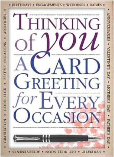 Thinking of You: A Card Greeting for Every Occasion - Paperback - GOOD Foto 1 de 1