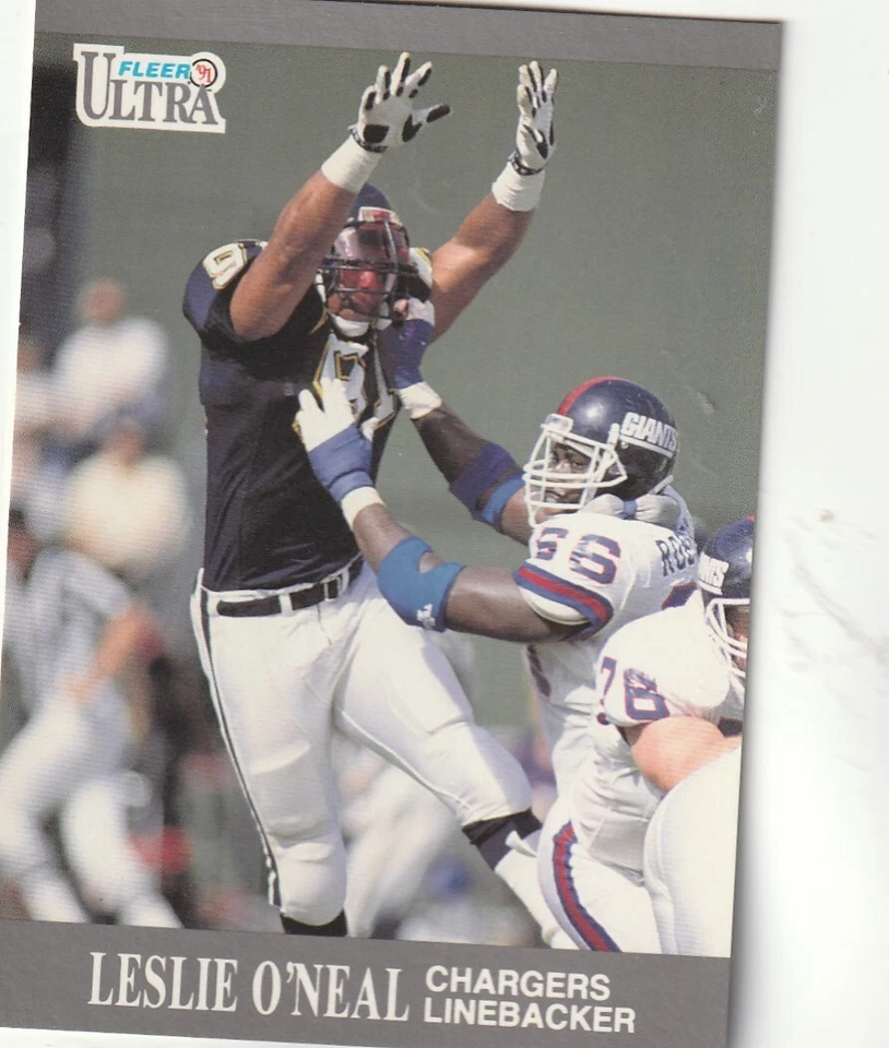 FREE SHIPPING-MINT-1991 Fleer Ultra Leslie O'Neal #126 CHARGERS - Image 1 of 1