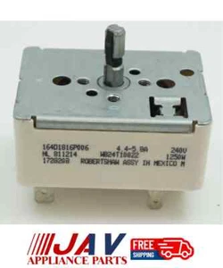 For Hotpoint Range Surface Burner Infinite Switch For Inv# RS438 - Picture 1 of 1