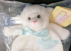 Komet Creations Lenny Lamb Blue Baby Boy Lovie Security Blanket 15x8 - Picture 1 of 14