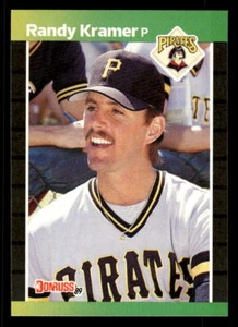 Randy Kramer 1989 Donruss #480 Piratas de Pittsburgh - Imagen 1 de 2