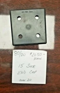 80/20 Inc. 2050 Plastic End Cap 15 Series Plain/Shiny - Picture 1 of 3